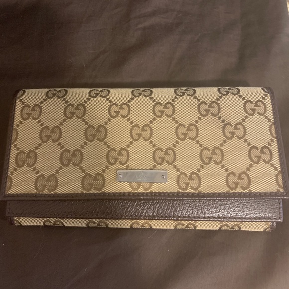 Gucci backpack and matching wallet new never used - Picture 3 of 4